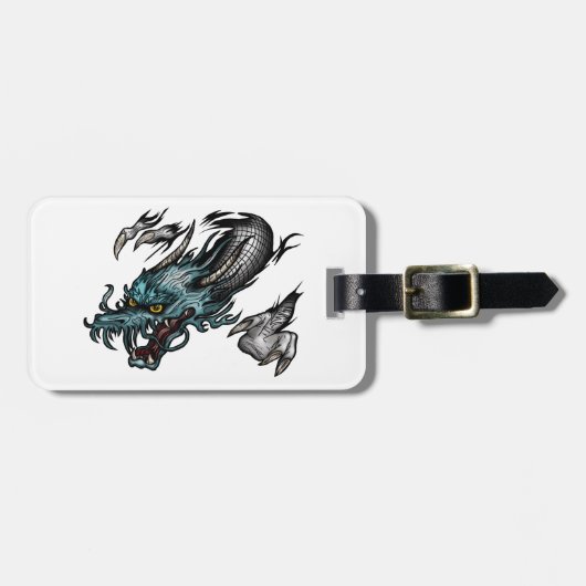 Dragon Soar Bagagelabel (Voorkant horizontaal)