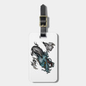 Dragon Soar Bagagelabel (Voorkant verticaal)