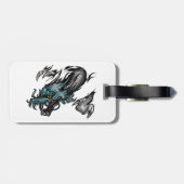 Dragon Soar Bagagelabel (Achterkant horizontaal)