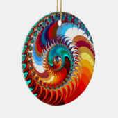 Dragon Spiral Keramisch Ornament (Rechts)