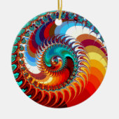 Dragon Spiral Keramisch Ornament (Voorkant)