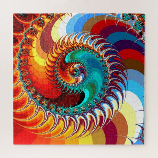 Dragon Spiral Legpuzzel (Horizontaal)