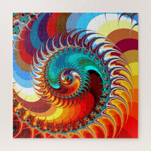 Dragon Spiral Legpuzzel (Verticaal)