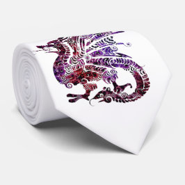 Dragon Spirit Animal Totem Emblem Stropdas