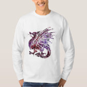 Dragon Spirit Animal Totem Emblem T-Shirt (Voorkant)