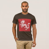 Dragon Spirit Animal Totem Emblem T-shirt (Voorkant volledig)