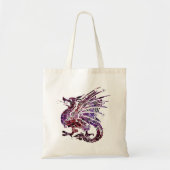 Dragon Spirit Animal Totem Emblem Tote Bag (Voorkant)