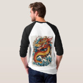 Dragon Spirit: Embrace the Fire beroemd gemaakt do T-shirt (Achterkant volledig)