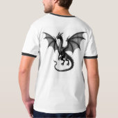 Dragon Spirit: Majestic Beast Tee T-shirt (Achterkant volledig)