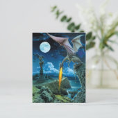 Dragon Spit Briefkaart (Staand voorkant)