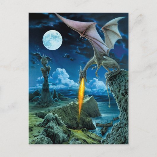 Dragon Spit Briefkaart (Voorkant)