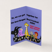 Dragon Squad Dragon Boat Festival Kaart (Binnen)