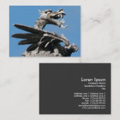 Dragon, stadhuis, Cardiff Visitekaartje (Voorkant / Achterkant)