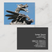 Dragon, stadhuis, Cardiff Visitekaartje (Voorkant / Achterkant)