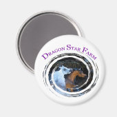 DRAGON STAR Boerderij Magnet (Voorkant / Achterkant)