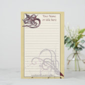 Dragon Stationery Briefpapier (Staand voorkant)