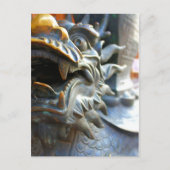 Dragon Statue - Yu Market - Shanghai, China Briefkaart (Voorkant)