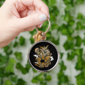 Dragon Steampunk Art Sleutelhanger (Hand)