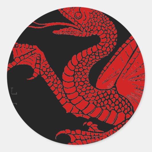 Dragon Sticker (Voorkant)