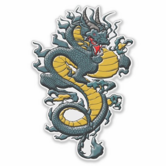 Dragon Sticker (Voorkant)