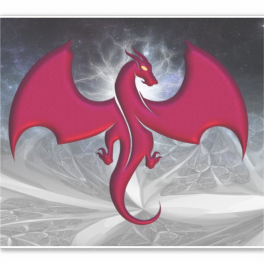 Dragon Sticker (Voorkant)