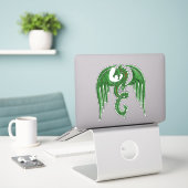 Dragon Sticker (Laptop op bureau)