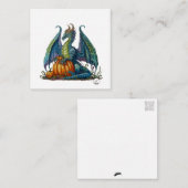 Dragon-stijl voor postkaarten notitiekaartje (Voorkant / Achterkant)
