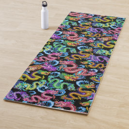 Dragon Storm Colorful Yogamat
