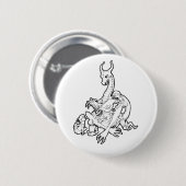 Dragon Storytime Ronde Button 5,7 Cm (Voorkant /achterkant)
