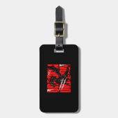 Dragon Streetwear Bagagelabel (Voorkant verticaal)
