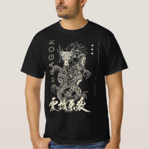 Dragon Streetwear Grafische T-Shirt | Japanse Stij
