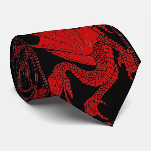 Dragon Stropdas (Opgerold)
