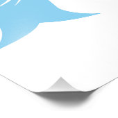 Dragon Styled Letter A, Dragon Alphabet, Monogram Foto Afdruk (Hoek)