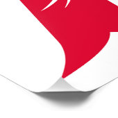 Dragon Styled Letter A, Dragon Alphabet, Monogram Foto Afdruk (Hoek)