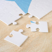 Dragon Styled Letter A, Dragon Alphabet, Monogram Legpuzzel (Zijkant)