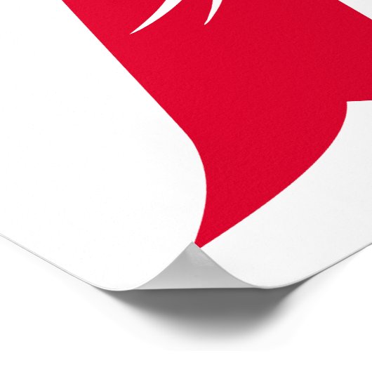 Dragon Styled Letter A, Dragon Alphabet, Monogram Poster (Hoek)