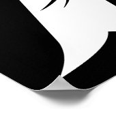 Dragon Styled Letter A, Dragon Alphabet, Monogram Poster (Hoek)