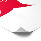 Dragon Styled Letter A, Dragon Alphabet, Monogram Poster (Hoek)