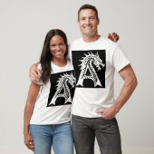 Dragon Styled Letter A, Dragon Alphabet, Monogram T-shirt (Unisex)