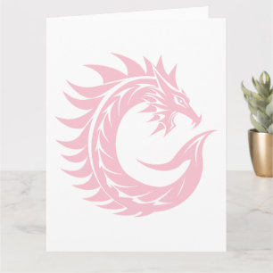 Dragon Styled Letter C, Dragon Alphabet, Monogram Kaart