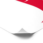 Dragon Styled Letter F, Dragon Alphabet, Monogram Foto Afdruk (Hoek)