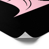 Dragon Styled Letter F, Dragon Alphabet, Monogram Poster (Hoek)