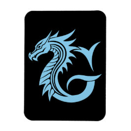 Dragon Styled Letter G, Dragon Alphabet, Monogram Magneet