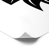 Dragon Styled Letter G, Dragon Alphabet, Monogram Poster (Hoek)