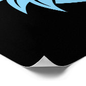 Dragon Styled Letter G, Dragon Alphabet, Monogram Poster (Hoek)