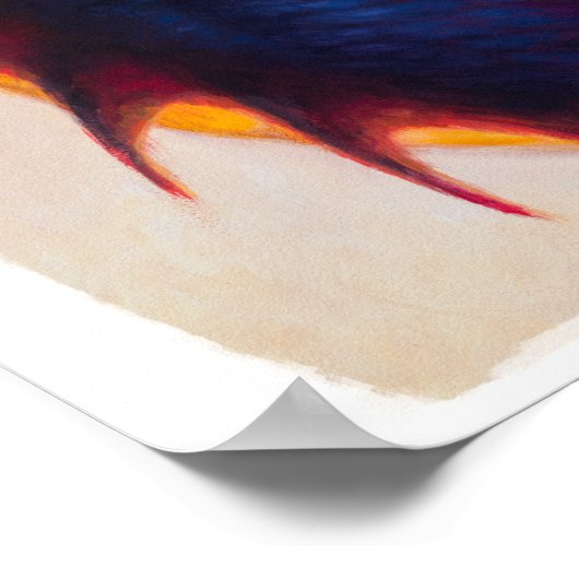 Dragon Sunset 3 Poster (Hoek)