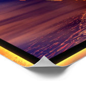 Dragon Sunset Poster (Hoek)