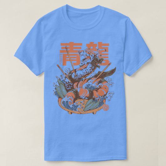 Dragon Sushi T-shirt (Design voorkant)
