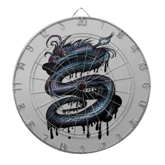 Dragon Swirl Dartbord (Voorkant)