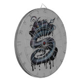 Dragon Swirl Dartbord (Voorkant Links)